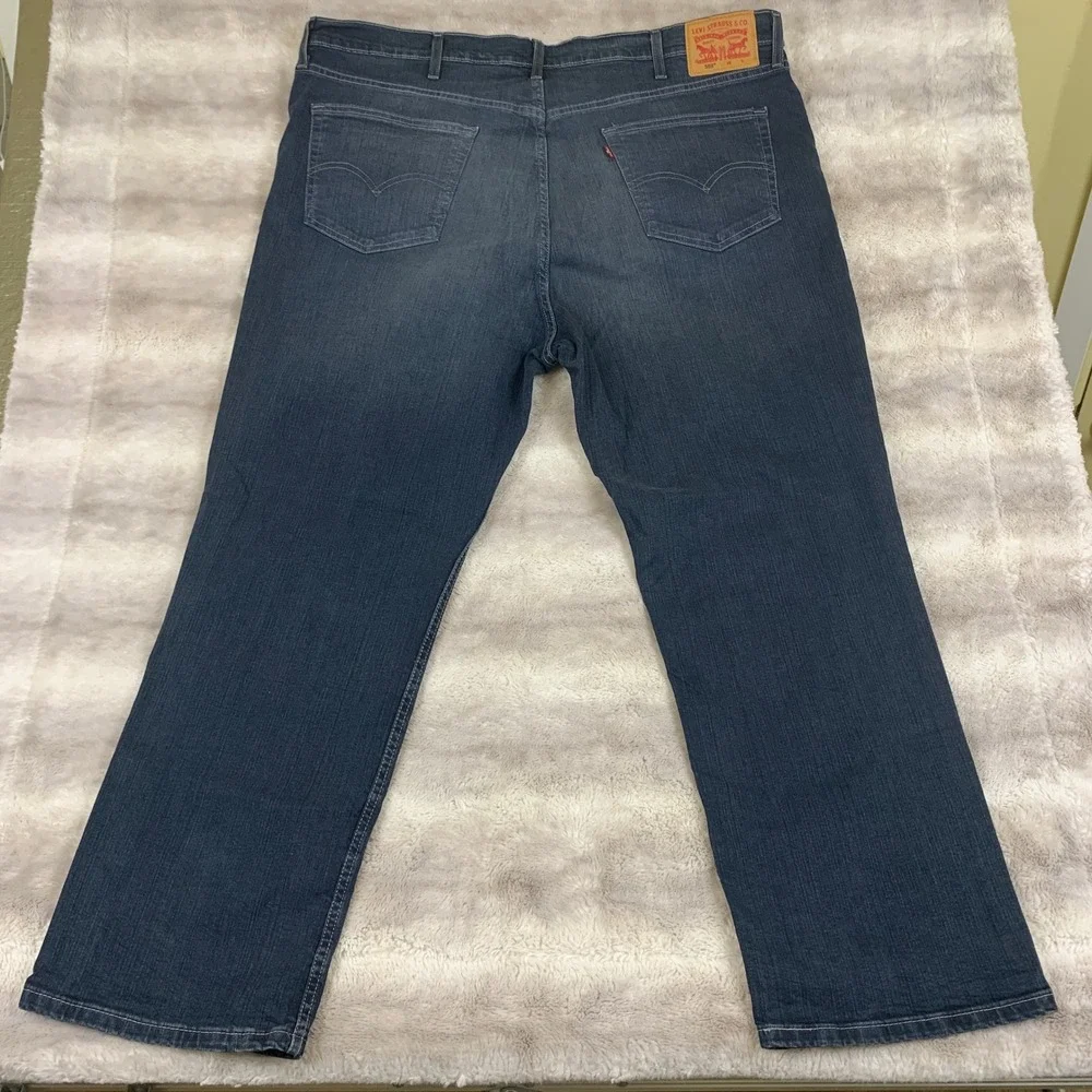 Levis 559 Relaxed Straight Jeans Mens 46x32 Blue WaterLess Denim 01559-0067